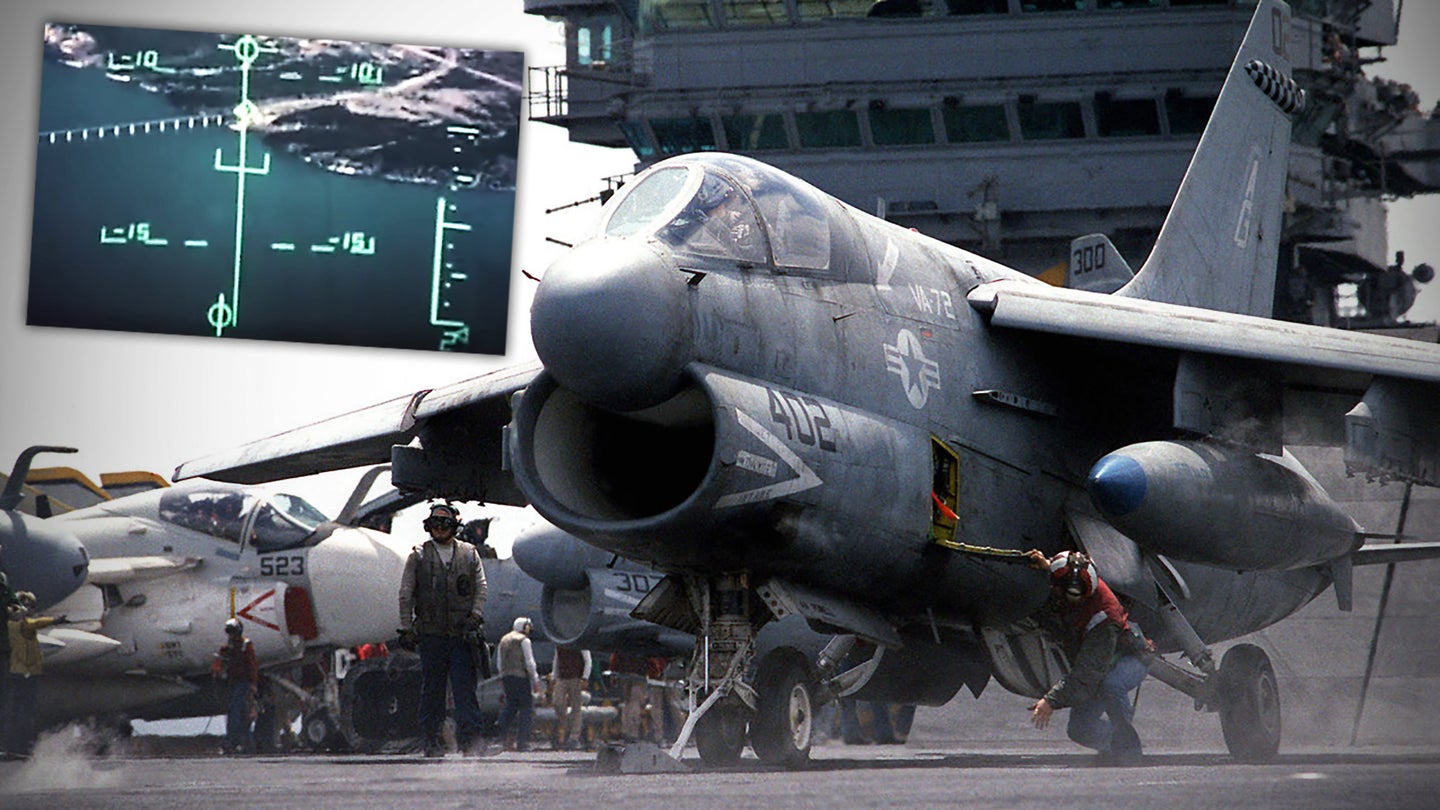 The A-7 Attack Jet’s Head Up Display Was A Revolution In Air Combat Tech
