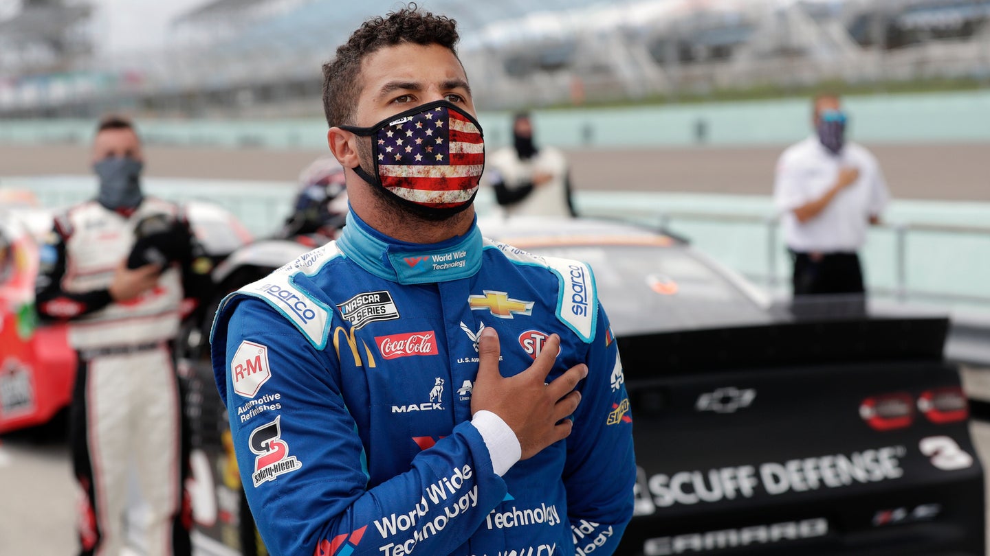 Noose Found in NASCAR Driver Bubba Wallace’s Garage Before Talladega Race (UPDATE)