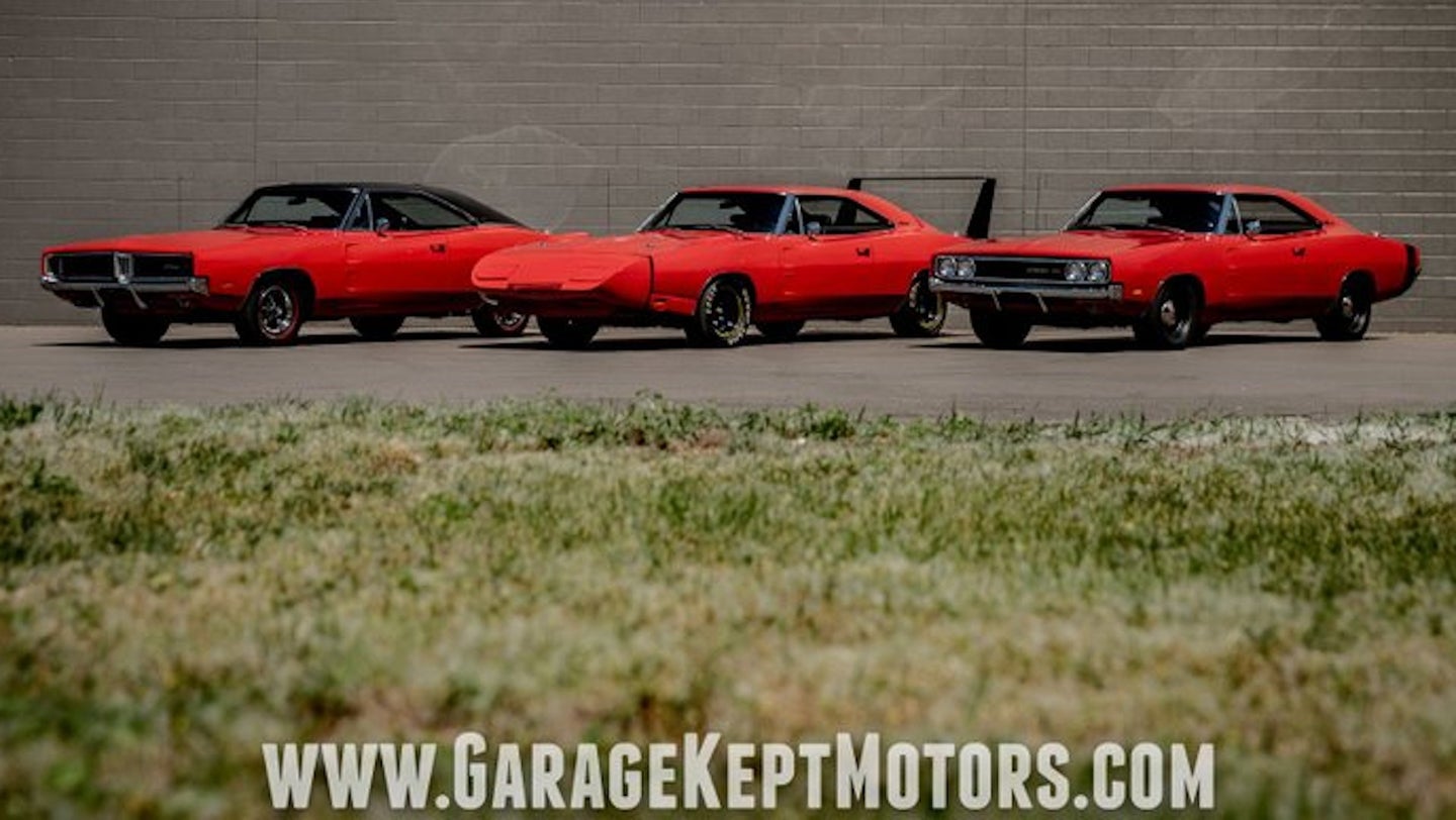 The Holy Trinity of 1969 Dodge Chargers Is Up for Sale, But You’ll Have to Buy All Three