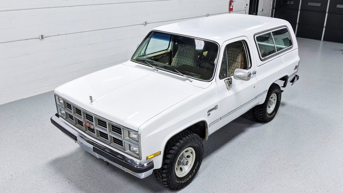 1982 GMC Jimmy 4×4 With Detroit Diesel V8 Is Your Ticket to Truck Glory