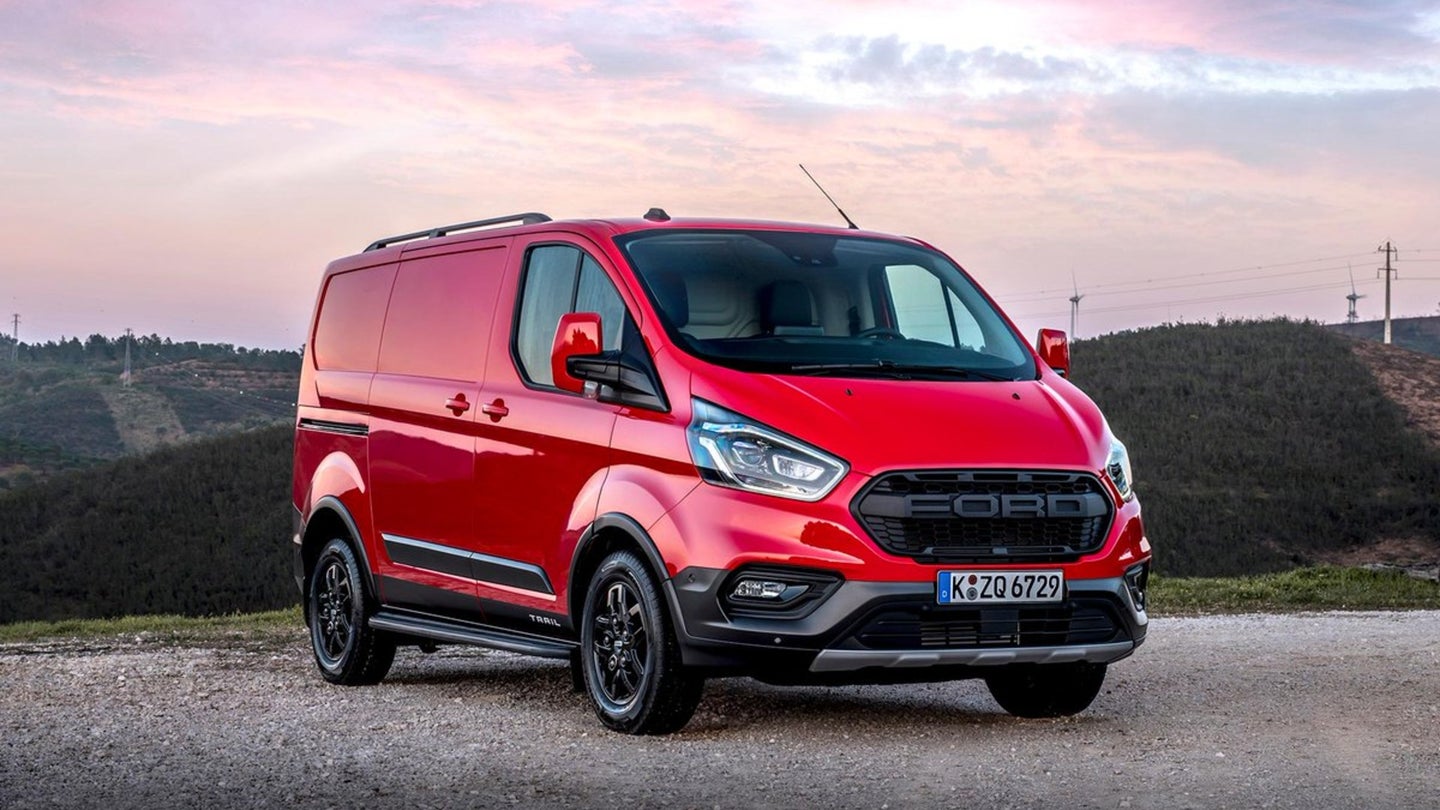 The Ford Transit Trail Van Has AWD, a Raptor Grille and Drive Modes to Conquer the Elements