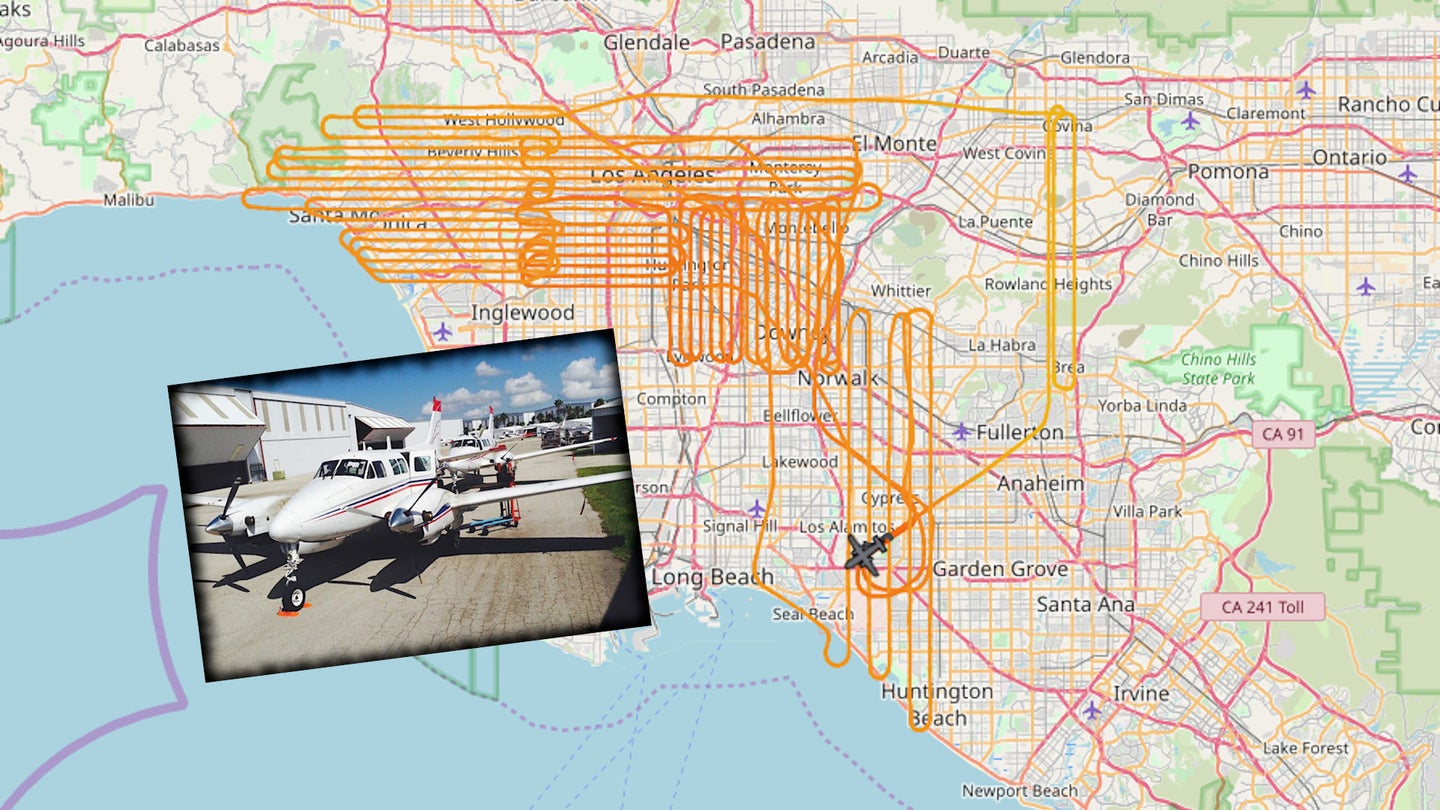This Plane Wasn’t Snooping On Protesters In Los Angeles, It Was Dropping Irradiated Bugs