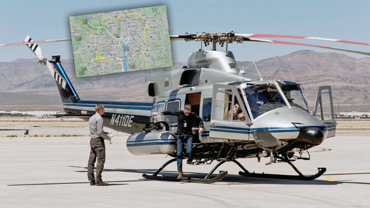 Nuclear Detection Helicopter Flies Mission Around Washington D.C. Amid Unrest (Updated)