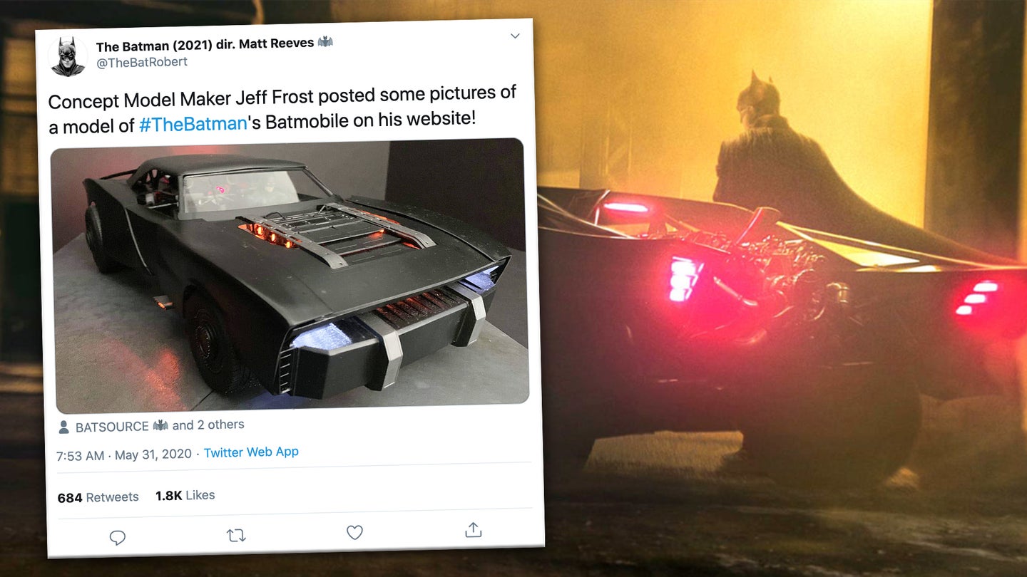 Our Best Look Yet At The New Batmobile From The Batman