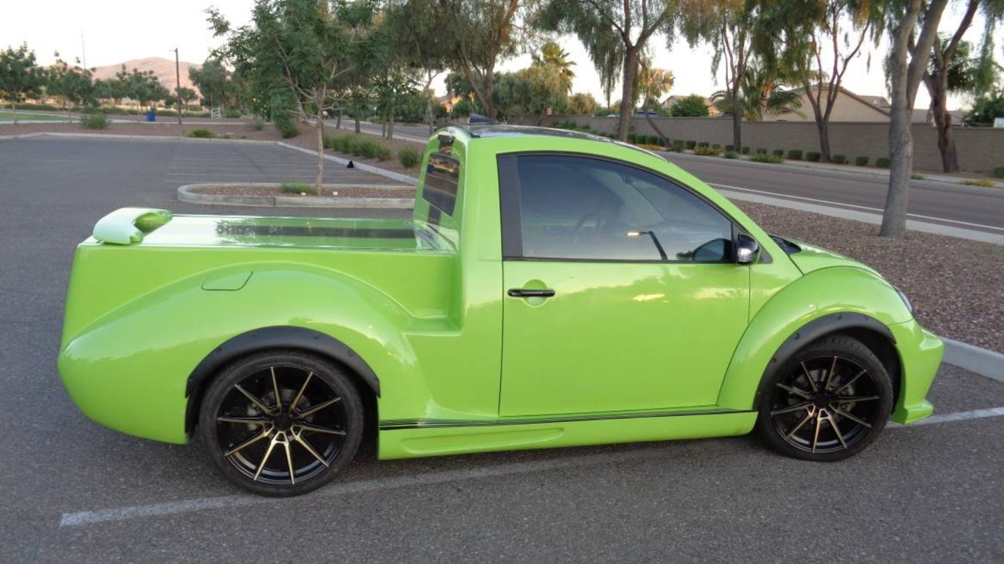 Instantly Become That Weirdo in Your Neighborhood: Buy This 2004 VW Beetle Pickup Conversion