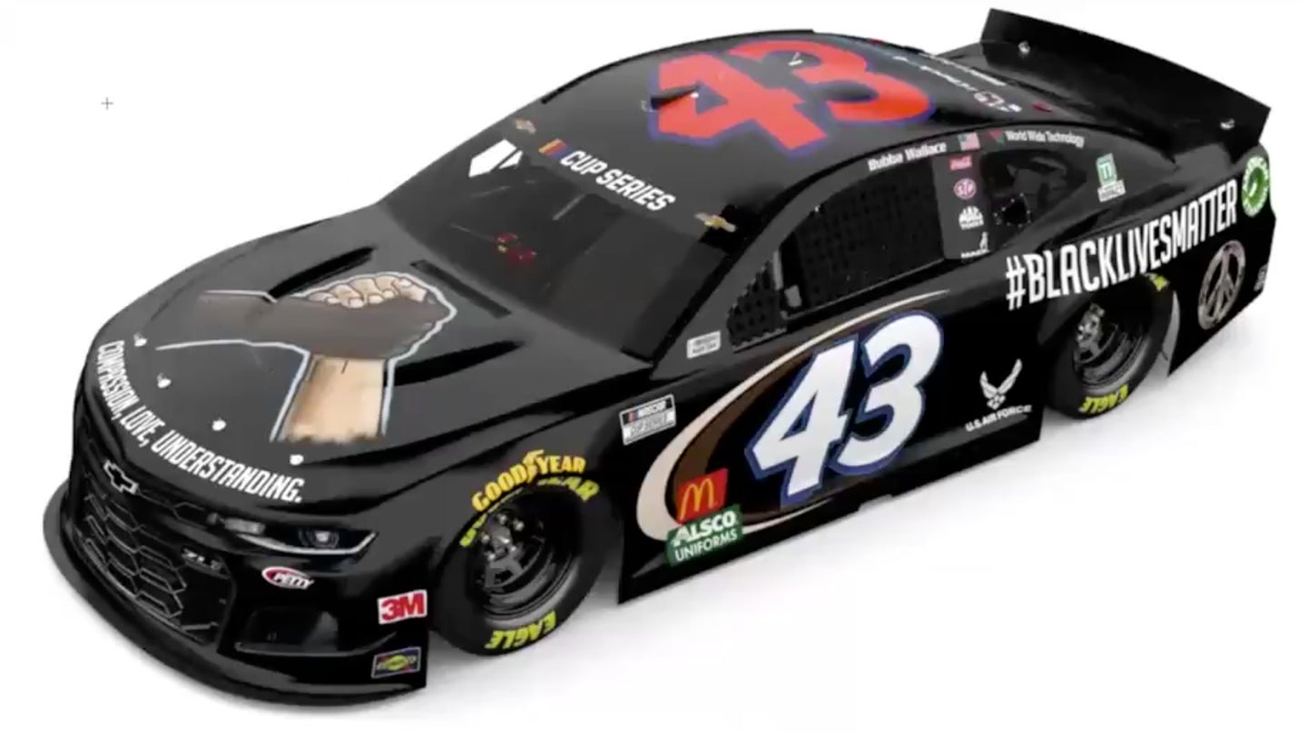 Bubba Wallace to Run Black Lives Matter Livery in NASCAR’s Martinsville Race