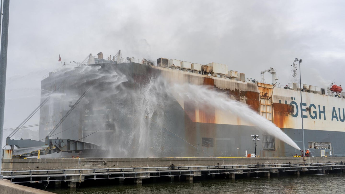Thousands of Used Cars Are &#8216;Melting&#8217; in Ongoing Cargo Ship Fire in Florida