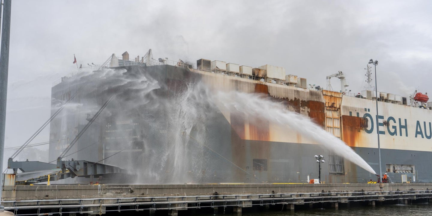 Thousands of Used Cars Are ‘Melting’ in Ongoing Cargo Ship Fire in Florida