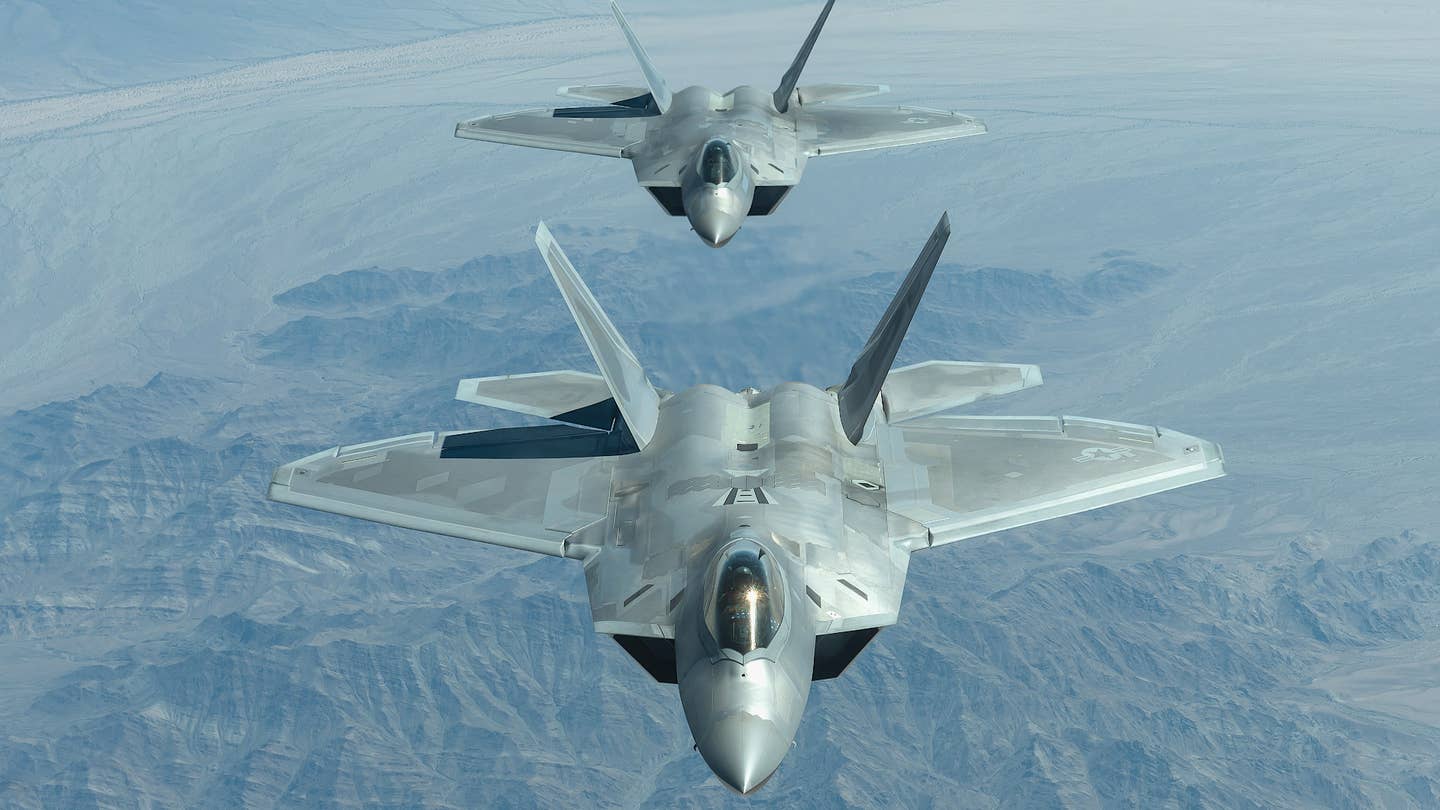 F-22 Raptors Could Become Aggressors Under Air Force&#8217;s Radical New Training Plan