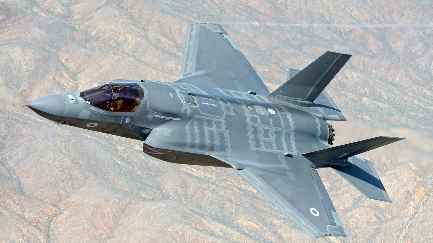 British Government Says It Might Pass On $27M Upgrade For Some Of Its F-35s