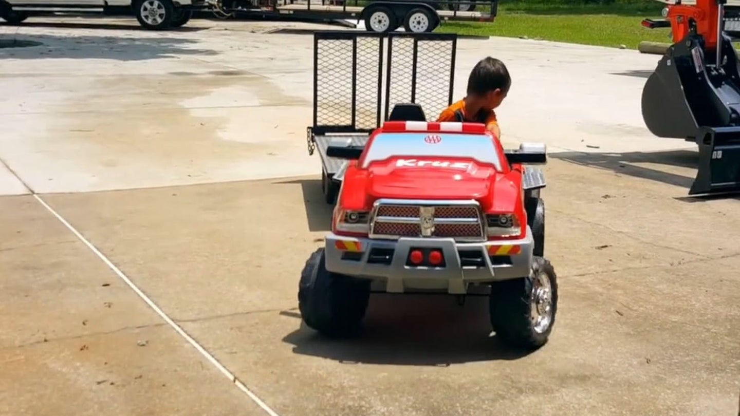 This Kid Can Back Up a Trailer Better Than Most Adults