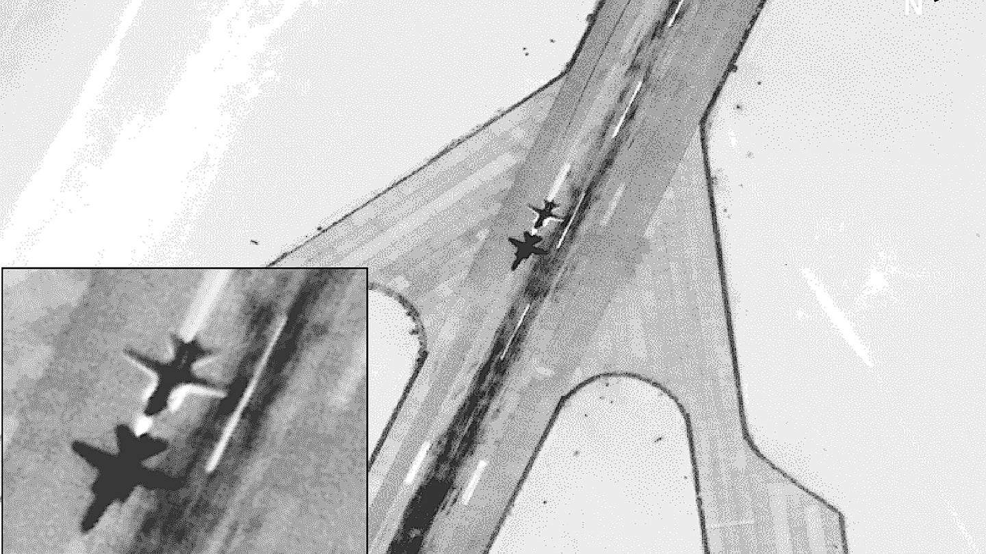Russian MiG-29 And Su-24 Combat Jets Caught In-Flight At Libyan Base In New Satellite Images