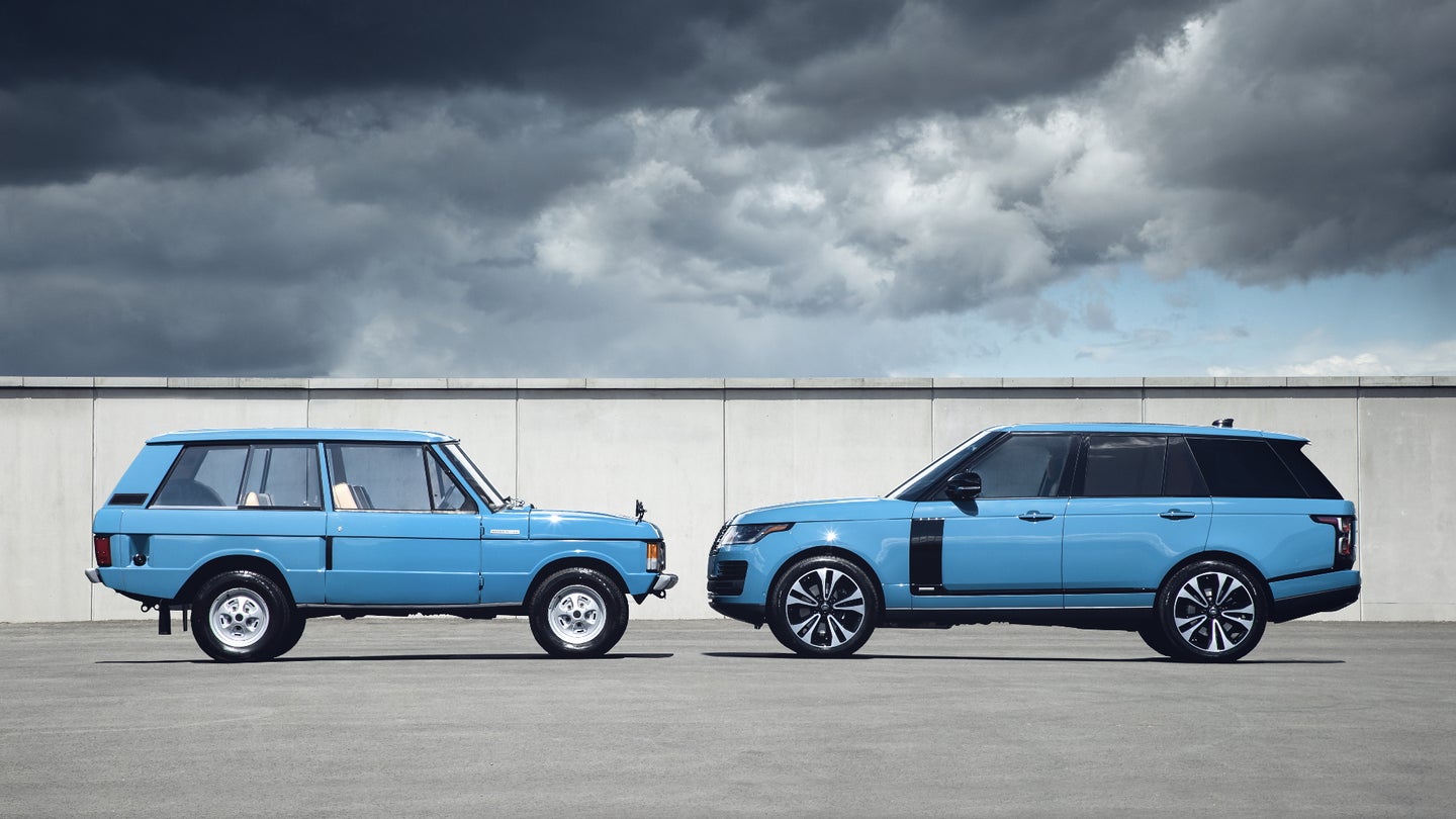 The 2021 Range Rover Fifty Brings The Good Colors For An Important Anniversary