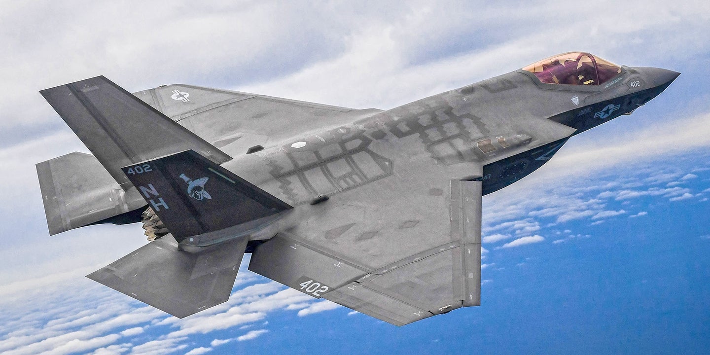 Navy&#8217;s First Operational F-35C Squadron Fires Missiles As It Preps For Inaugural Cruise