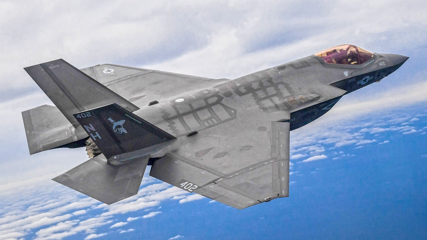 Navy&#8217;s First Operational F-35C Squadron Fires Missiles As It Preps For Inaugural Cruise