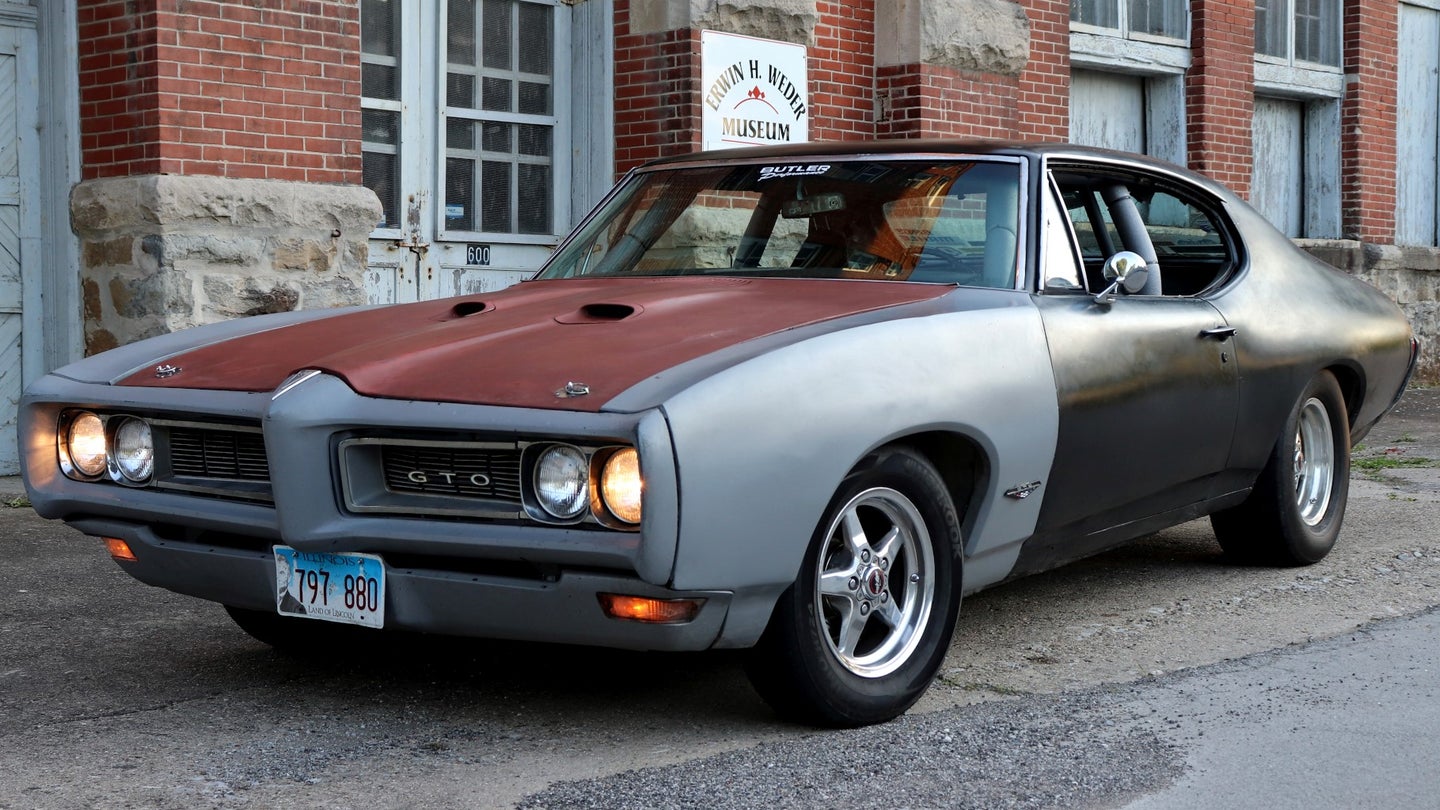 This Numbers-Matching 1968 Pontiac GTO Saved From Scrap Got a Nitrous-Shot at a New Life