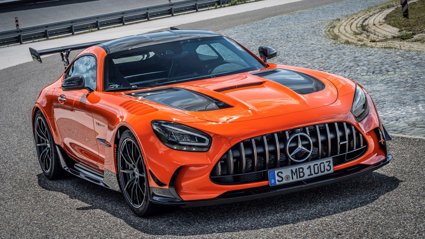 The 2021 Mercedes-AMG GT Black Series Will Cost $389,000, or Nearly the Same as Two GT R Pros