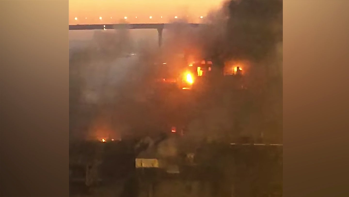 USS Bonhomme Richard’s Bridge Engulfed In Flames As Fire Rages Into The Night (Updated)