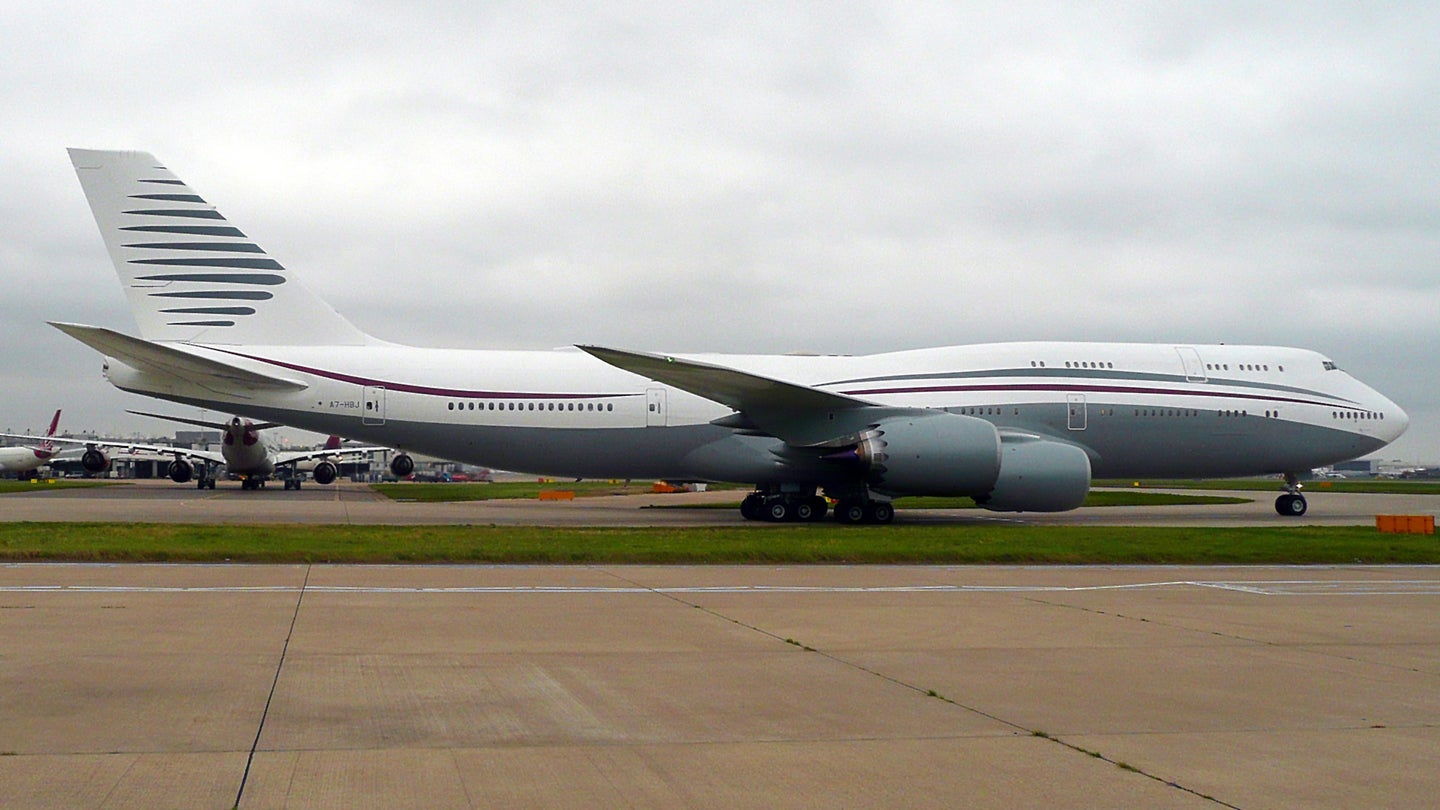 This Qatari 747-8i Jumbo Jet For Sale May Be The Worlds Most Lavish Flying Palace (Updated)