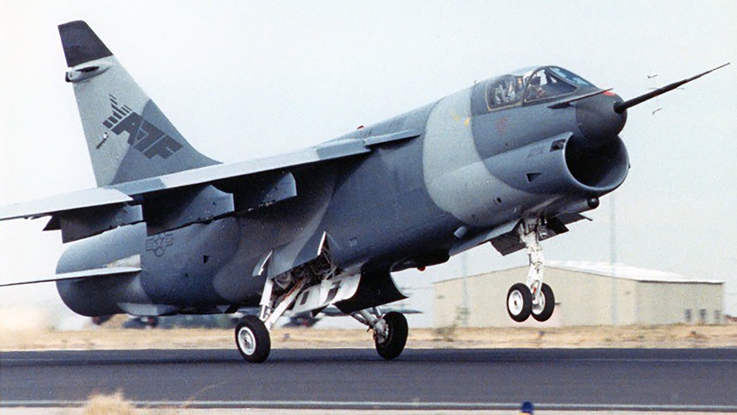 Veteran Flight Tester On How The YA 7F Strikefighter Was Really A Jet 