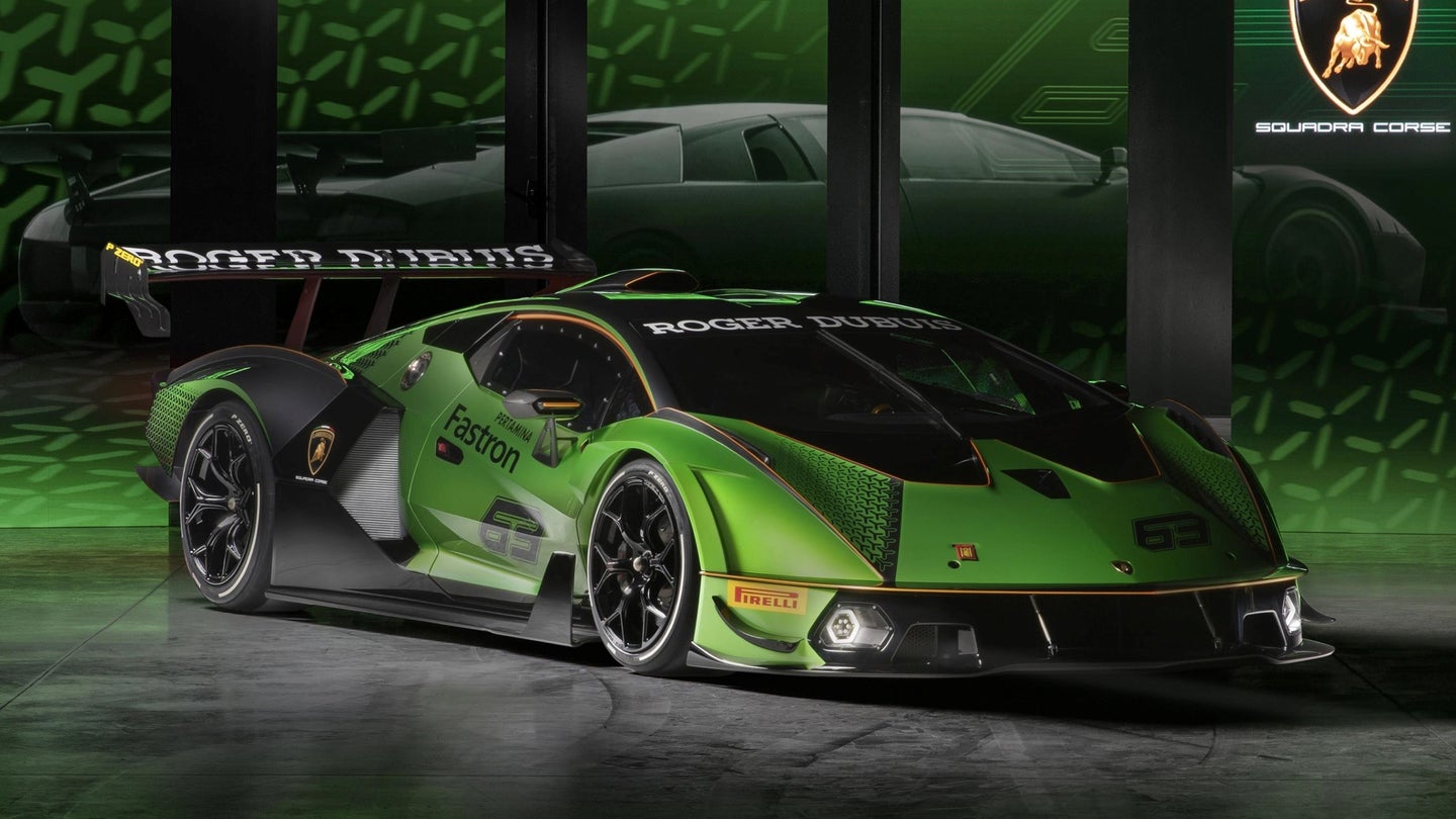 Lamborghini Essenza SCV12: An 830-HP Track Car That Might as Well Exist Only on YouTube as Far as You’re Concerned
