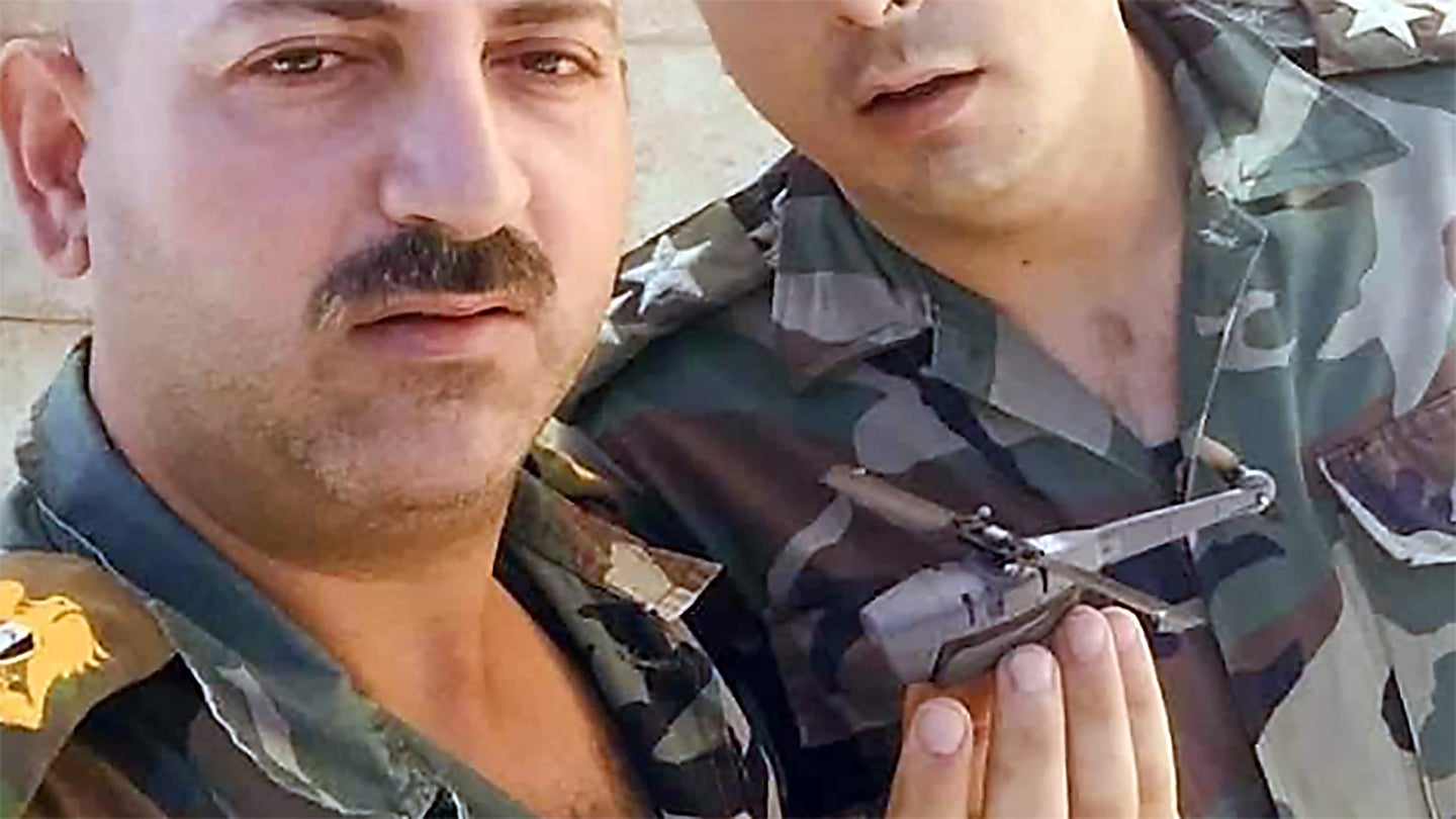 Syrian Regime Troops Captured A Black Hornet Nano Spy Drone