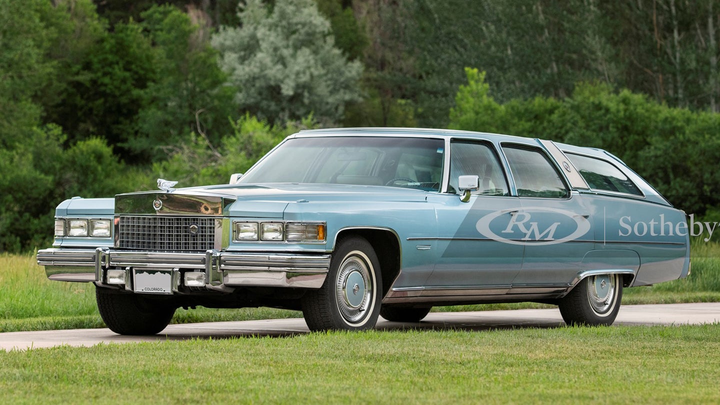 Who Needs a New Escalade When a 20-Foot-Long Cadillac Fleetwood Station Wagon Exists?