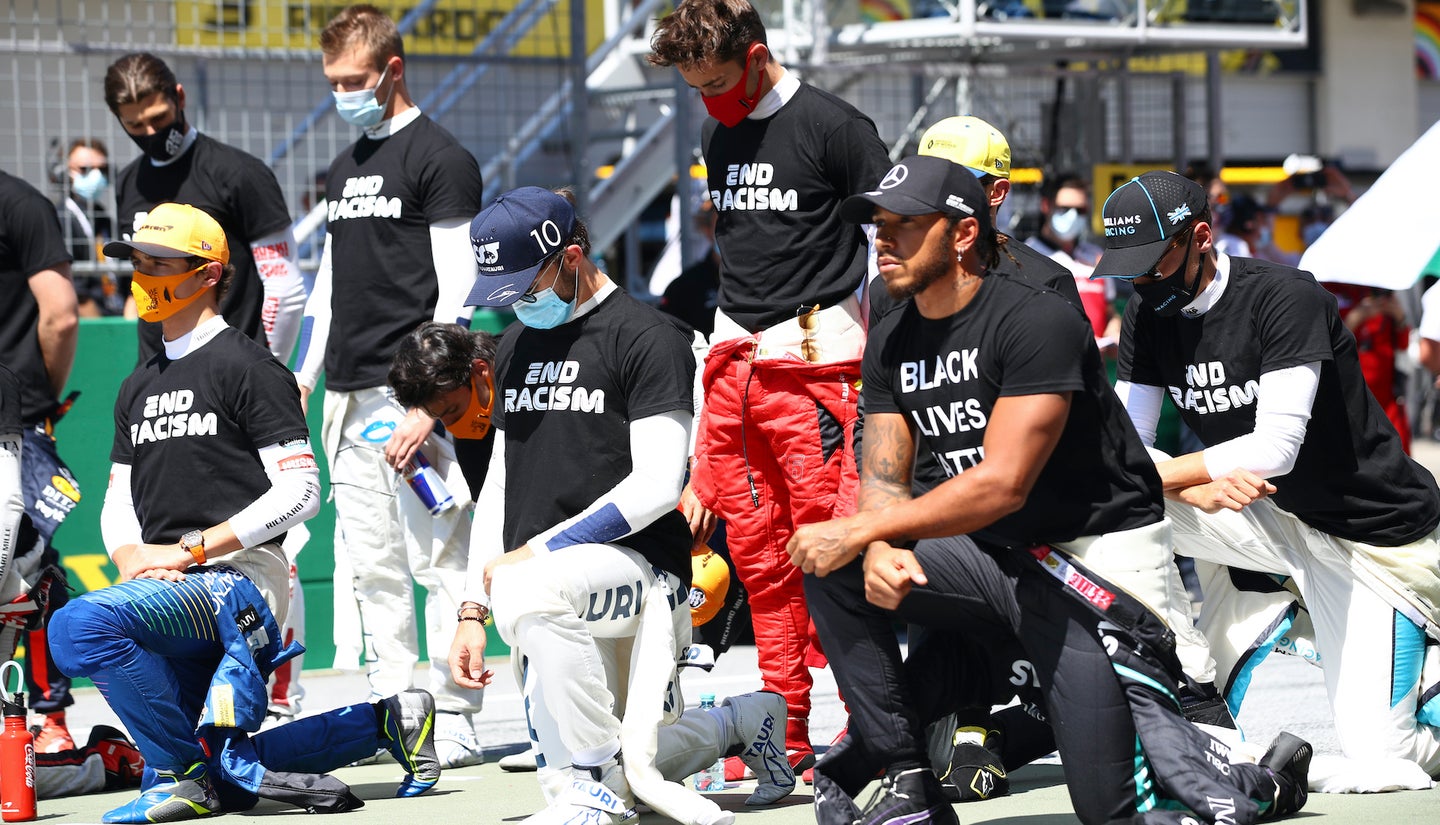 F1 Wants To Fight Racism. Why Aren&#8217;t All Its Drivers In?