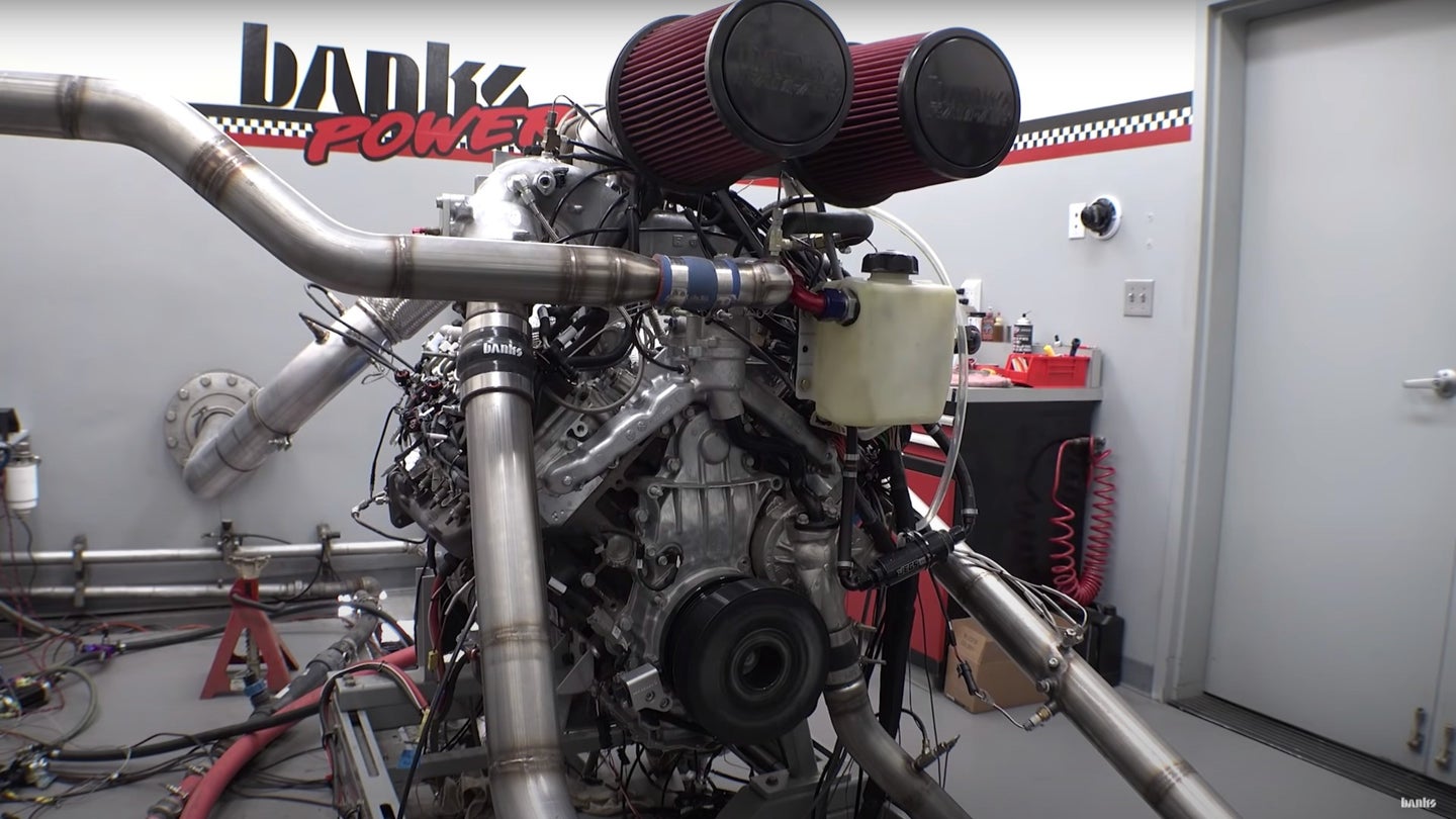 Banks Pushes Stock-Block Duramax Diesel to 1,000 HP and It Still Won’t Die