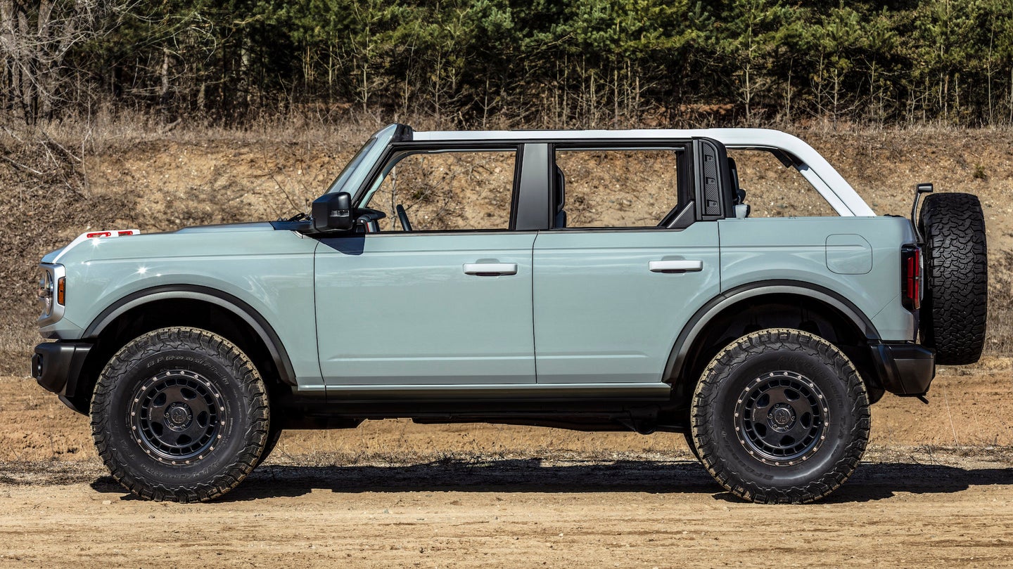 Goodyear Tires for 2021 Ford Bronco Won’t Say ‘Wrangler’ on Them, Because Reasons
