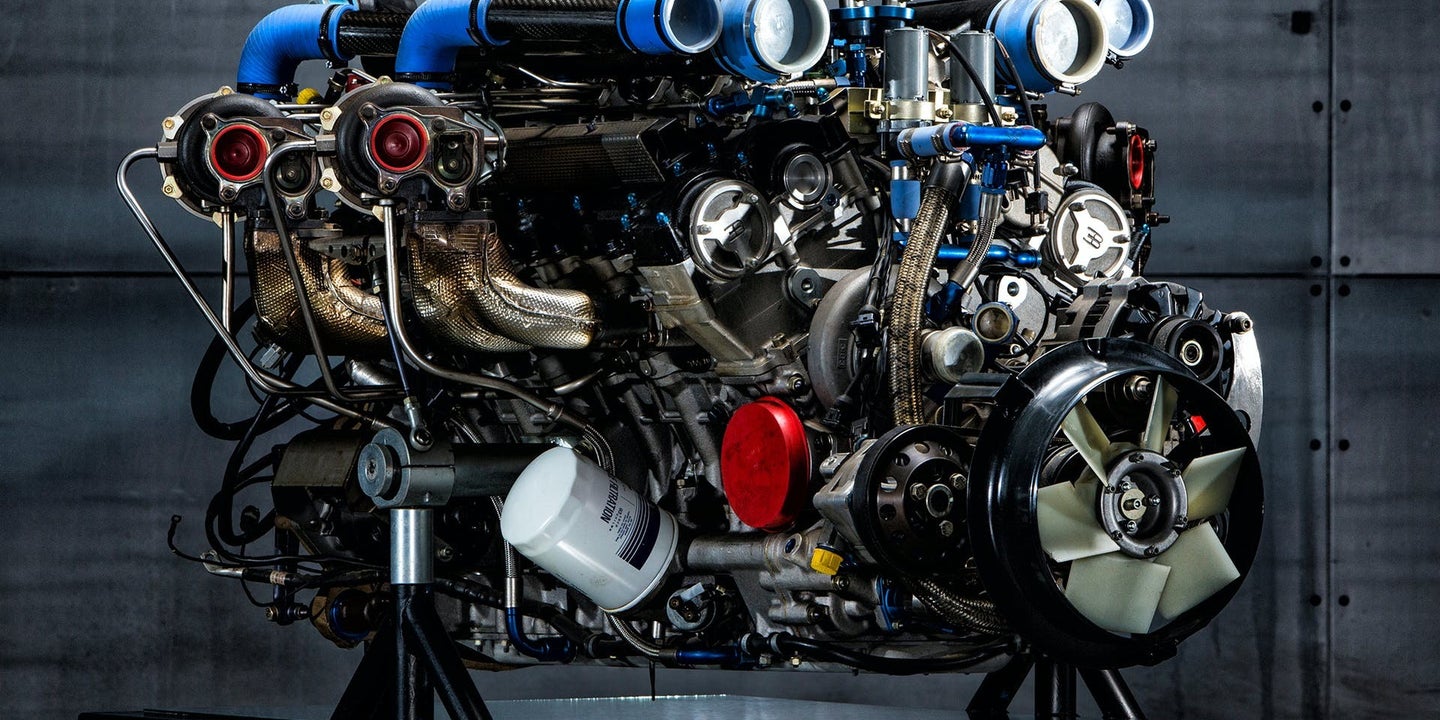 Peek Under the Hood of the Fascinating Quad-Turbo Bugatti EB110 Supersport