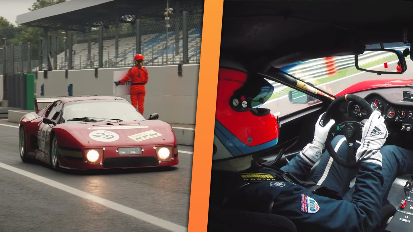 What It’s Like to Drive a 1981 Ferrari 512BB LM at Full Tilt Around Monza