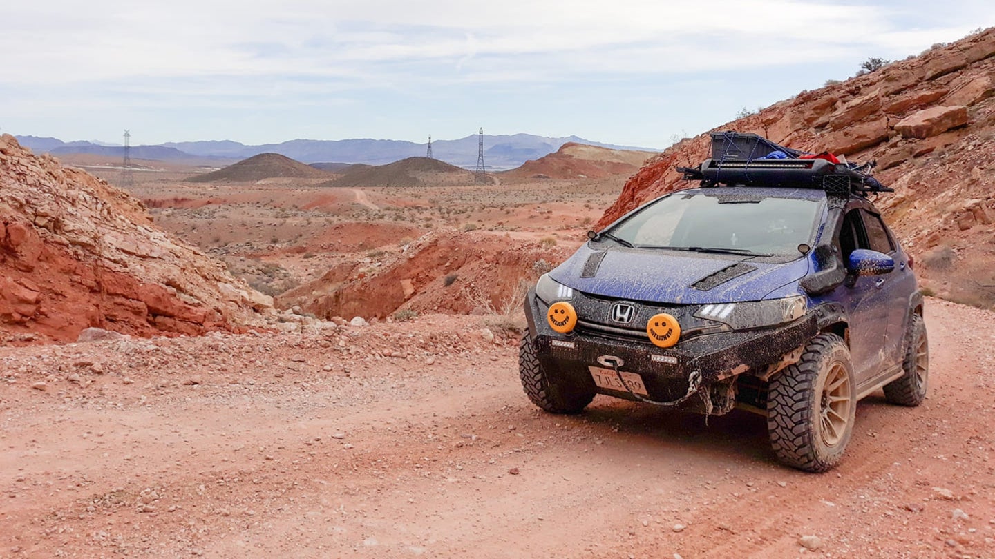 Lifted and Kitted Honda Fit Off-Roader Gives ‘Go Anywhere’ a New Meaning