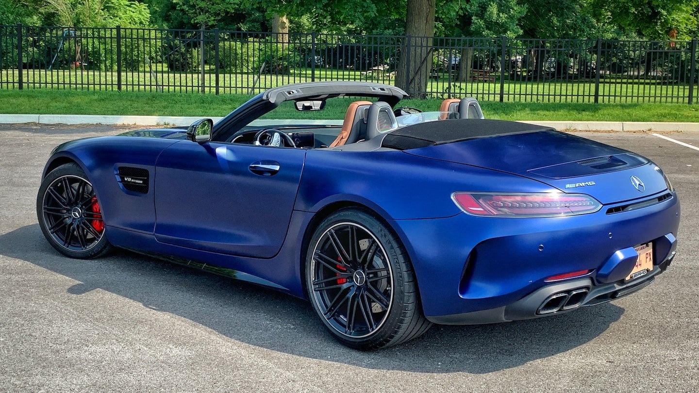 2020 Mercedes-AMG GT C Roadster Review: A Twin-Turbocharged Escape From Reality