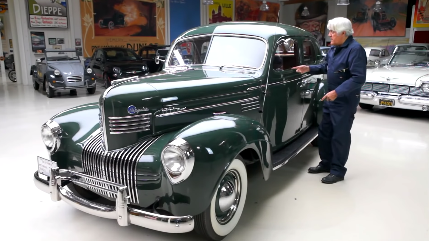 Tonight Show Legend Johnny Carson Left This Impeccable 1939 Chrysler Royal to Jay Leno