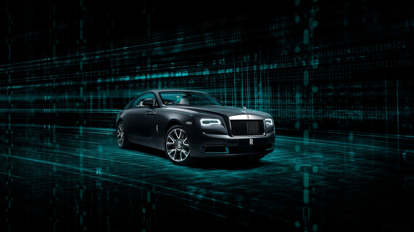 What Secret Message Would You Keep In Your $400,000 Rolls-Royce Wraith Kryptos?