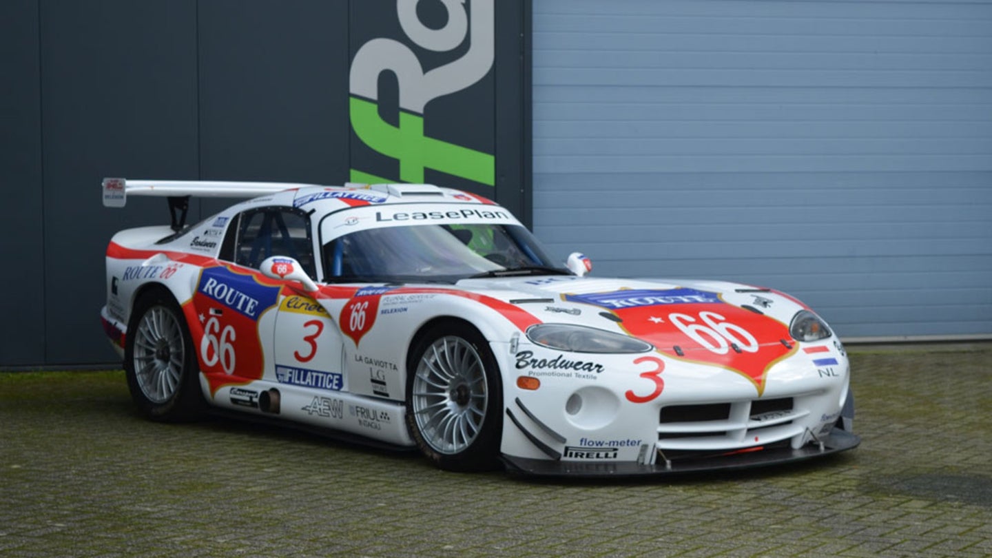 One of Those Dodge Viper GTS-R Race Cars from Gran Turismo 2 Is Up for Grabs