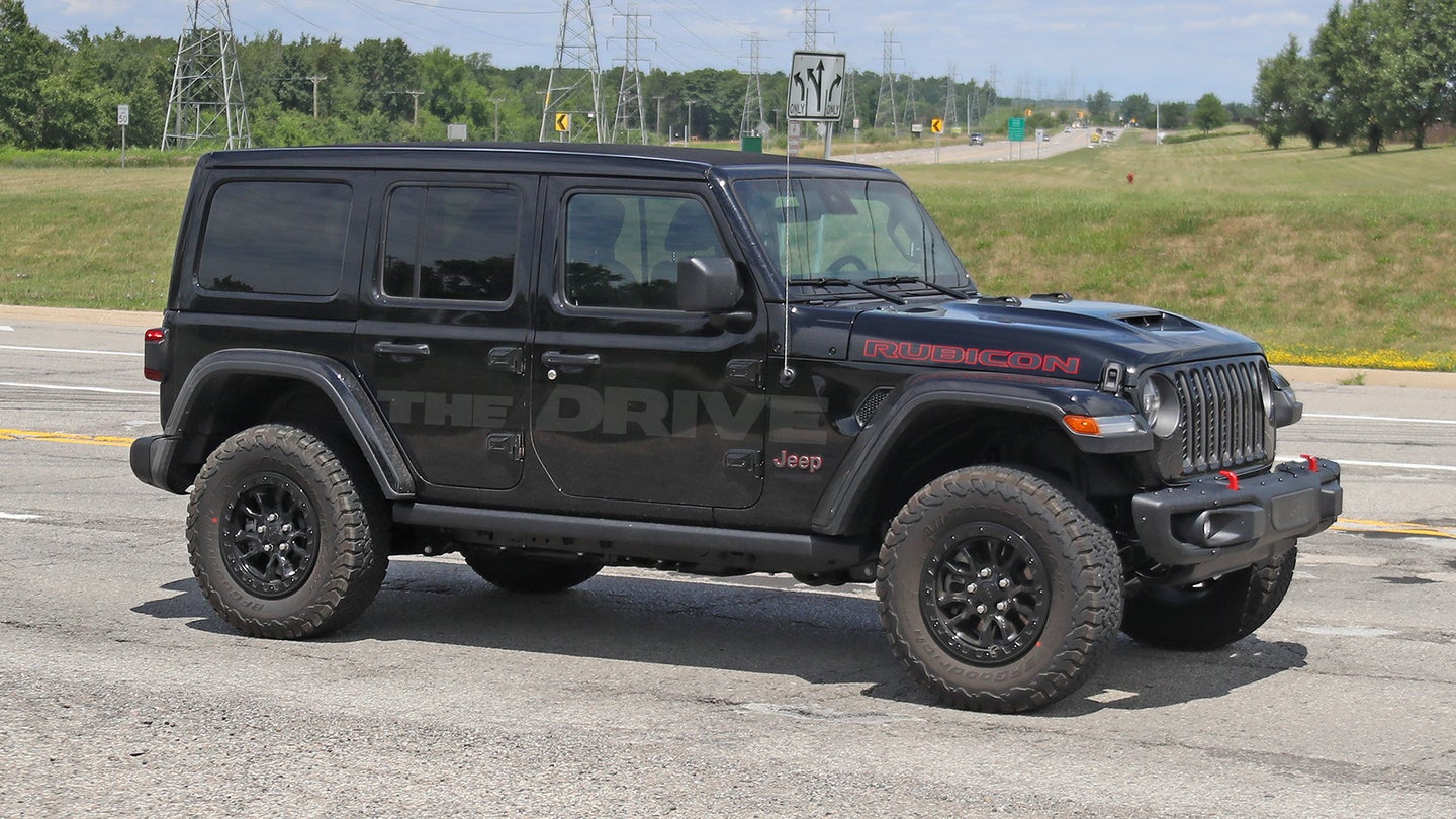 Here’s the V8 Jeep Wrangler 392 Out Testing On Public Roads