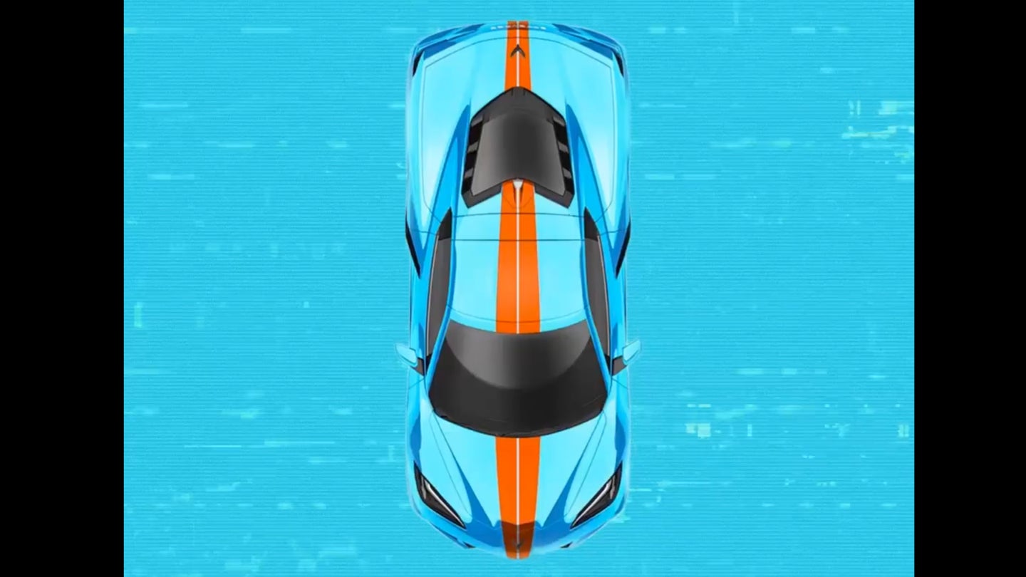 The 2021 Chevrolet Corvette Could Get a Gulf-ish Livery From the Factory
