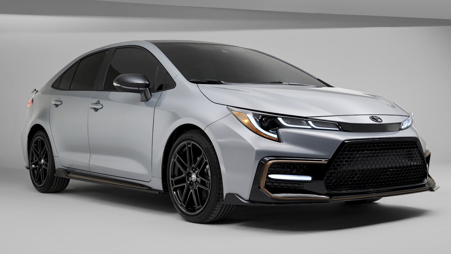 The 2021 Toyota Corolla Apex Edition Is the Sports Sedan Mom Says ‘We Have at Home’