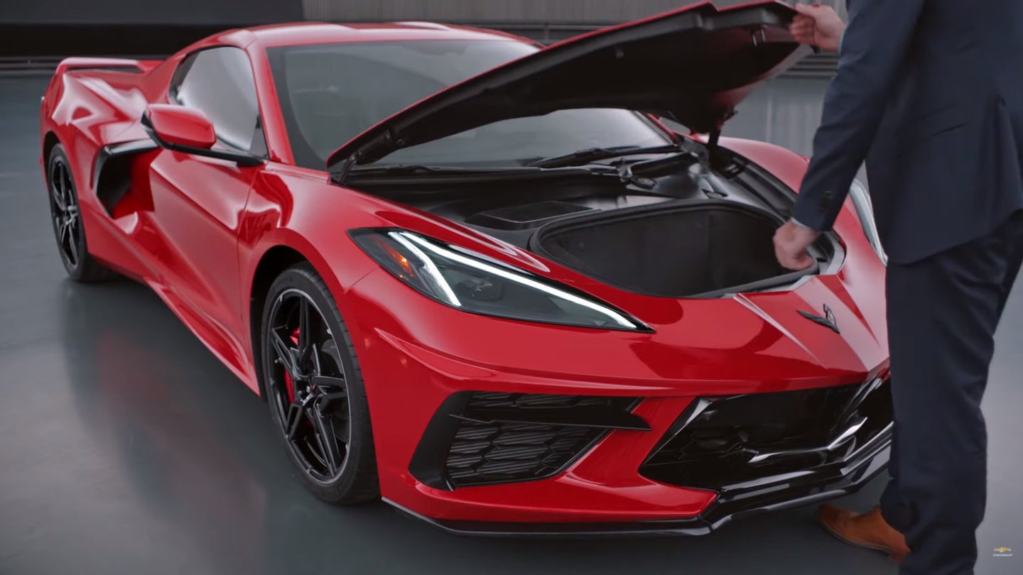 Chevy Recalls 2020 Corvette Because You Might Get Trapped in the Frunk