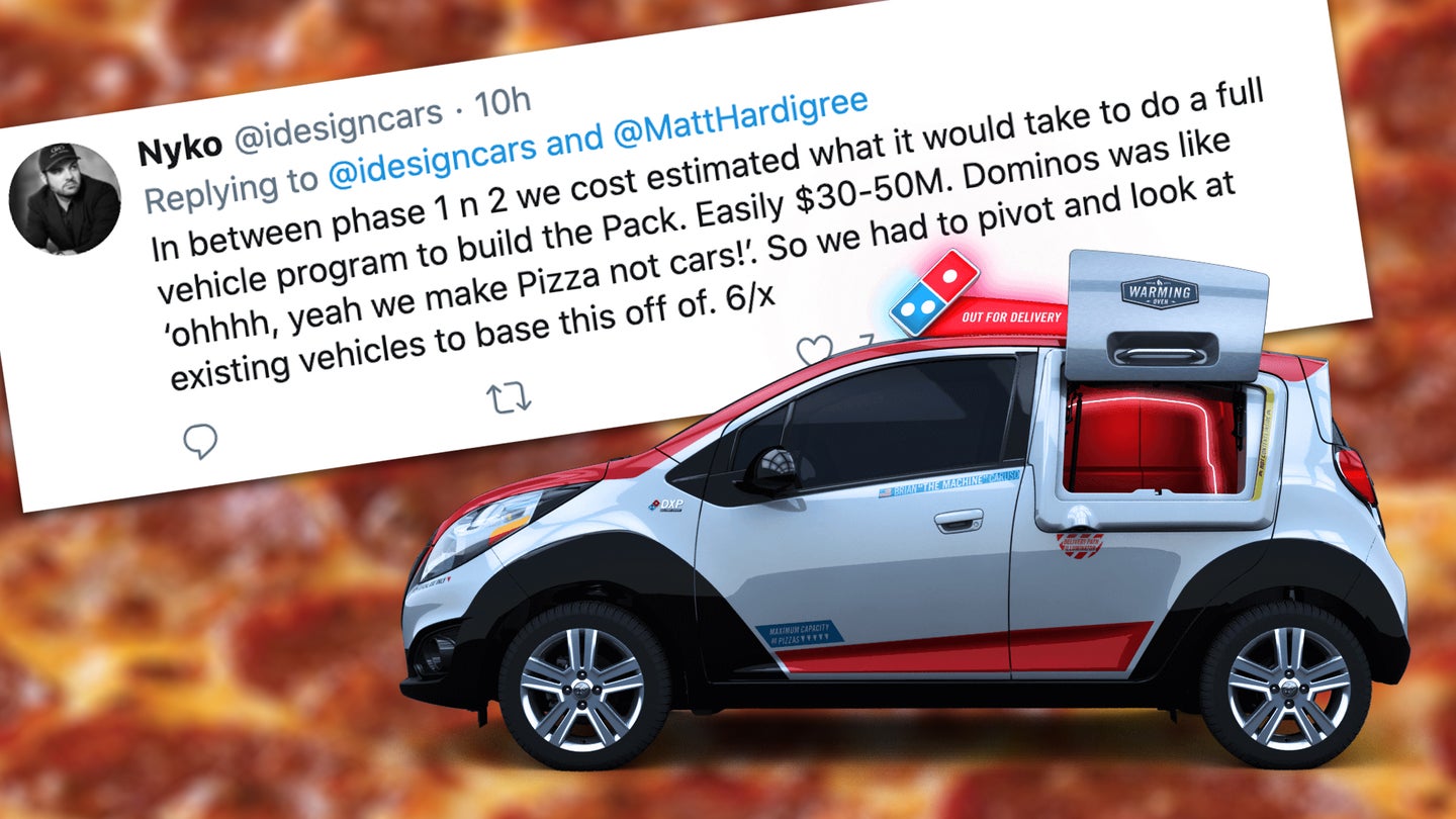 The Fascinating Design History of the Domino’s DXP Pizza Delivery Vehicle