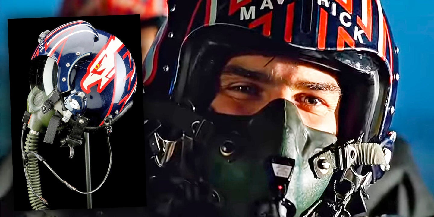 Tom Cruise&#8217;s Original &#8220;Maverick&#8221; Fighter Pilot Helmet From Top Gun Is Up For Auction