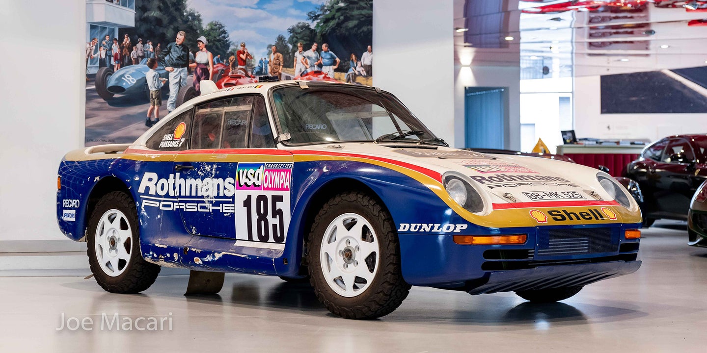 Need a Solid Desert Ride? Grab Jacky Ickx’s 1985 Paris-Dakar Porsche 959