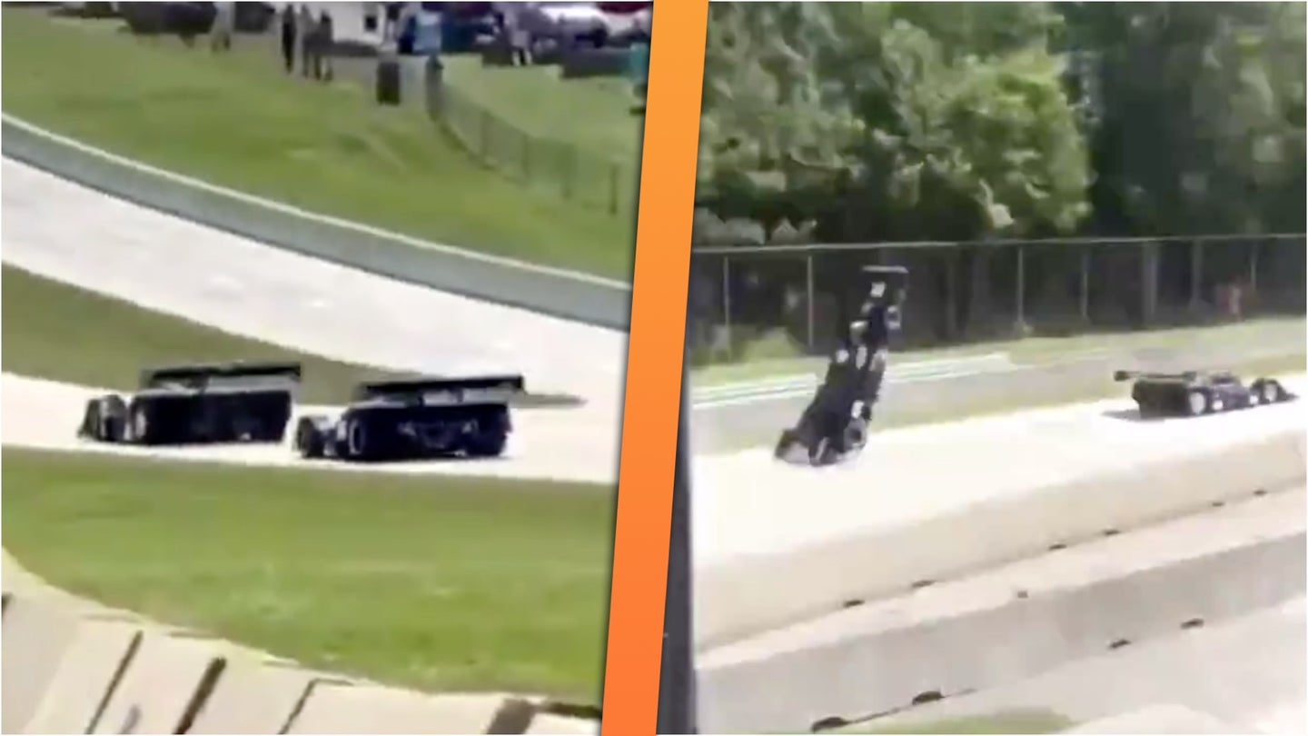 Vintage Race Car Flips Mark Webber-Style in Massive Road America Crash