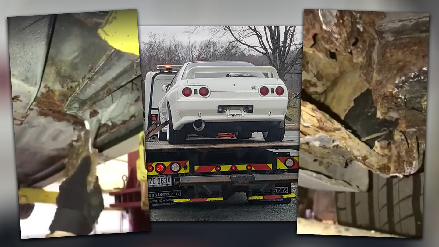 There&#8217;s an Incredibly Messy Fight Behind This Viral Video of a Rusted-Out R32 Skyline GT-R