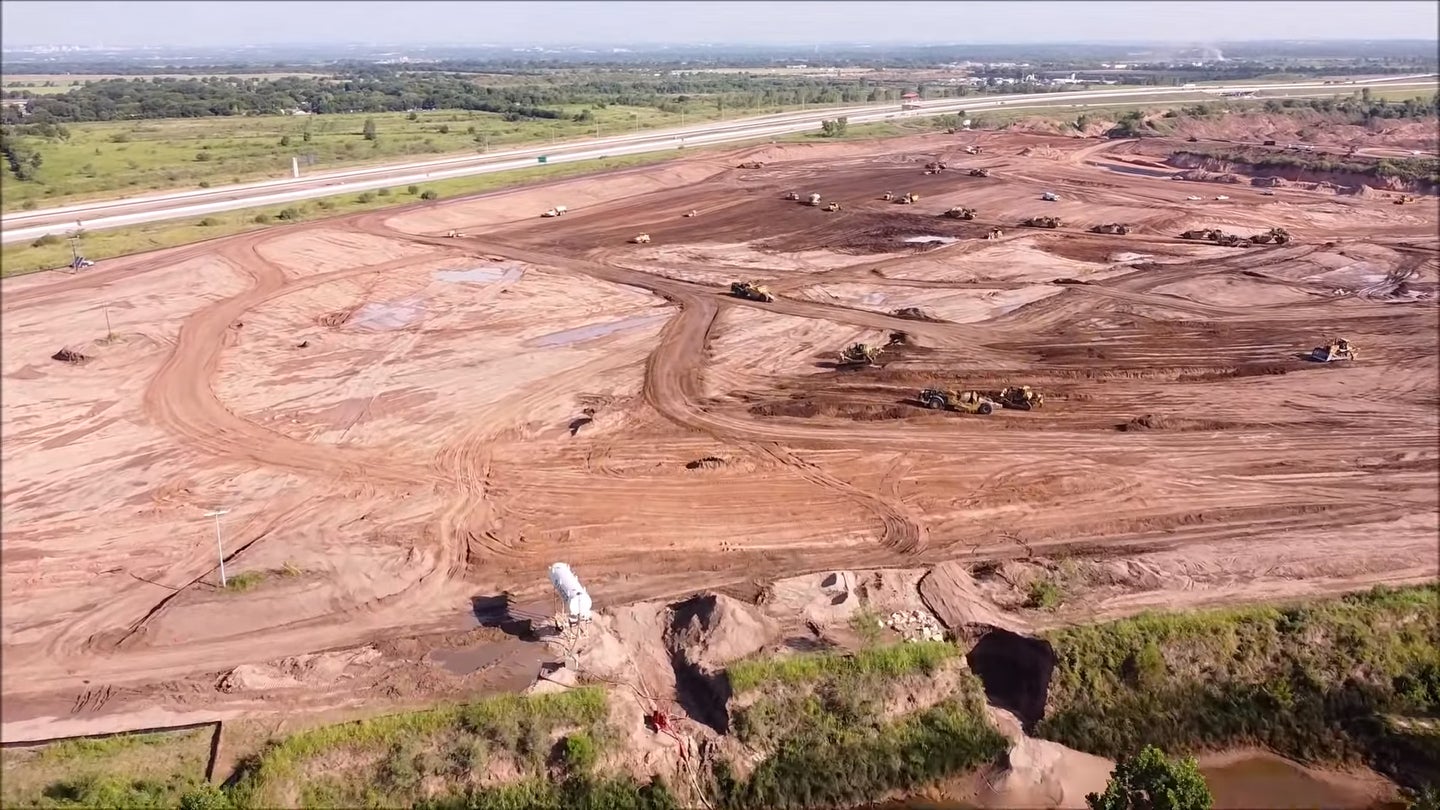 Construction for Tesla’s Massive Texas Gigafactory Is Well Underway