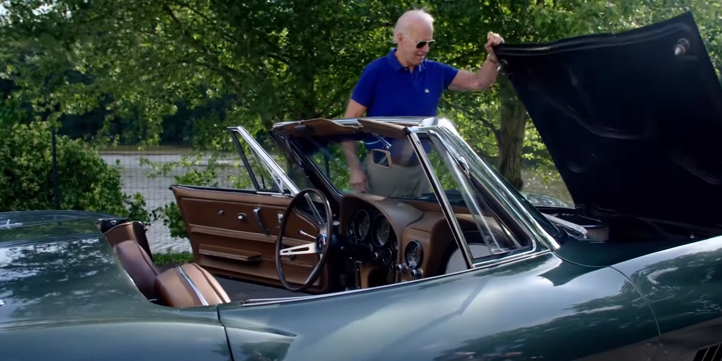 Did Joe Biden Just Blow the Lid Off a ‘200-MPH Electric Corvette’?