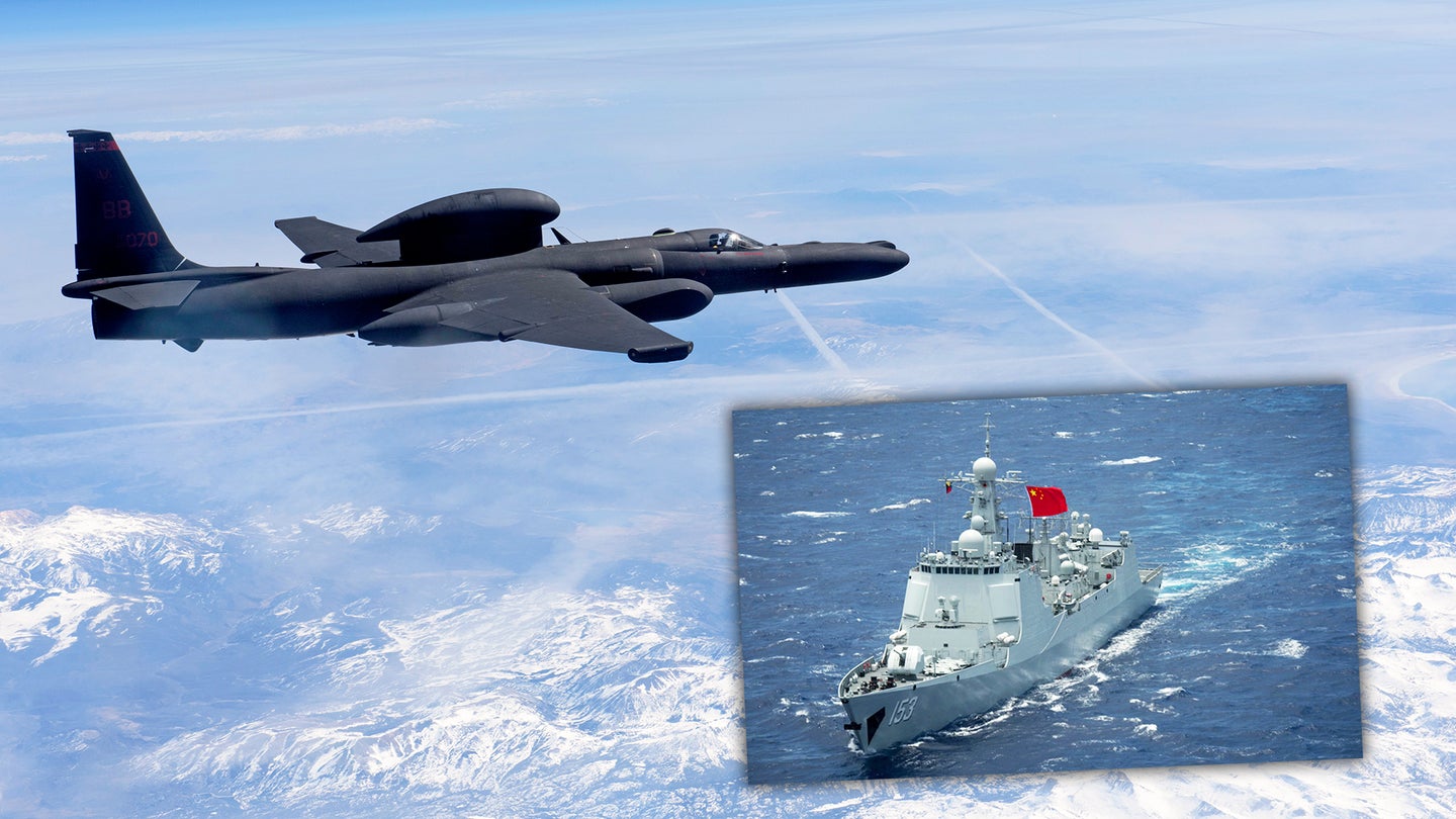 China Freaks Out Over Supposed U-2 Spy Plane Flight Over Its Naval Exercise