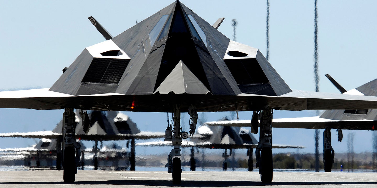 F-117 Nighthawks Now Appear To Be Flying As Adversaries In Red Flag Aerial War Games
